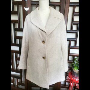 Talbots Wool blend coat (Size M)